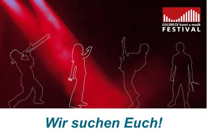 Talente gesucht. Das GOLDBECK Kunst & Musikfestival bietet musikalischen Talenten der Metropolregion eine professionelle Bühne
